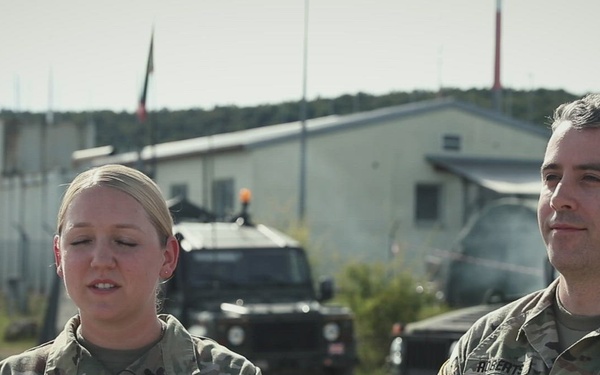 Saber Junction 2025 83rd CSSB Interviews: 1st Lts Nathaniel and Mary Roberts