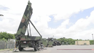 U.S. Marines assemble TSP-80 radar system