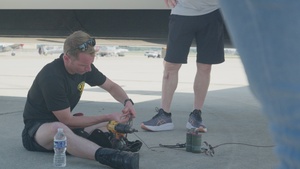 Golden Knights fly at the 2025 Joint Base Andrews Air Show