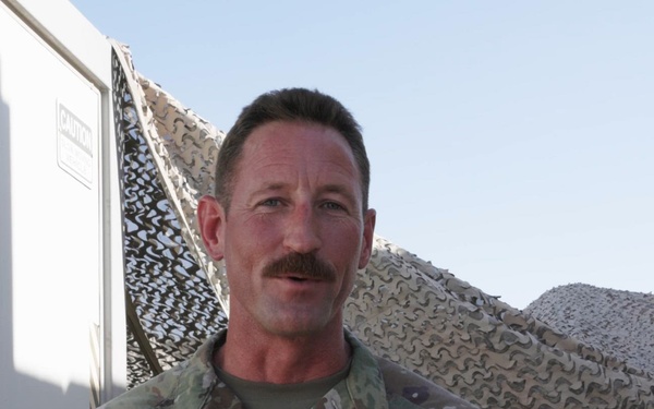 DFAC tour with Sgt. 1st Class McCory