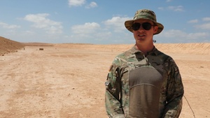 CPL Kenneth Robinson of the Texas National Guard Soldier Discusses Sniper Training at BRIGHT STAR 25