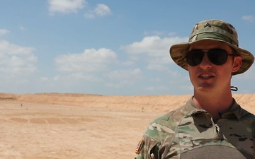 CPL Kenneth Robinson of the Texas National Guard Soldier Discusses Sniper Training at BRIGHT STAR 25