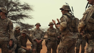 Dog Company paratroopers sharpen combat skills during African Lion 25 in Senegal