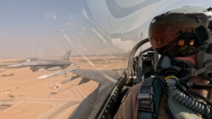 BRIGHT STAR 25: USAF F-16 Fighting Falcon Sortie - ‘CZAR’