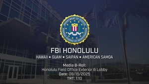 FBI Honolulu: B-Roll Footage of Exterior and Interior of Field Office