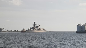UNITAS 2025: Partnered and Allied Ships Arrive at Naval Station Mayport