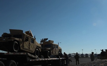 JTF-SB Soldiers receive equipment to help support the southern border