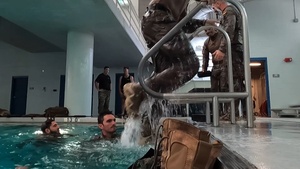 UNITAS 2025: (B-Roll) Spanish Marines Conduct Water Survival Training