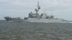 UNITAS 2025: Partnered and Allied Ships Arrive at Naval Station Mayport