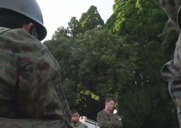 RD25 | 12th MLR Marines and JSDF Service Members Participate in Bilateral Convoy Brief B-Roll