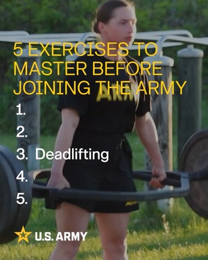 Army Lists - 5 Exercises to Know
