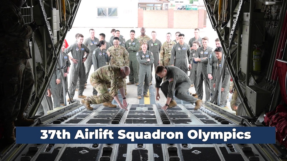 DVIDS - Video - Lift, launch, load, 37th AS holds olympics