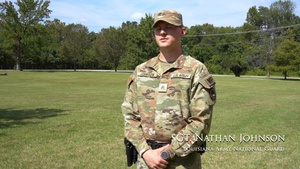 Louisiana National Guard Soldier speak about training while supporting Joint Task Force - District of Columbia’s mission