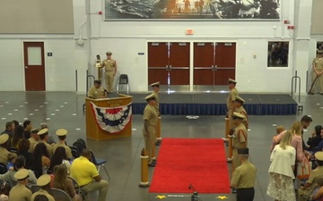 Recruit Training Command Chief Petty Officer Pinning Ceremony