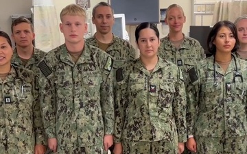 Naval Hospital Bremerton shoutout to Dallas Cowboys