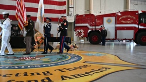 9/11 Remembrance Ceremony at the Louis F. Garland Department of Defense Fire Academy