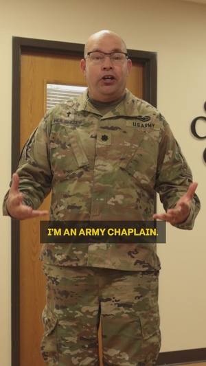 ASC chaplain offers help for those considering suicide