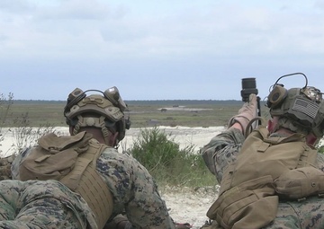 UNITAS 2025 Spanish and U.S. Marines Conduct a Machine Gun Range