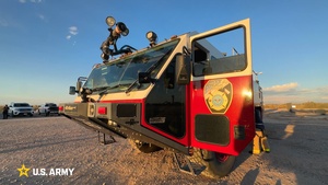 Fort Bliss Firefighters Conduct Live Burn Fire Training with Garrison Commander Participation