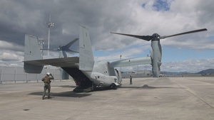 Marines conduct rescue operations during Rescue Flag 25-2