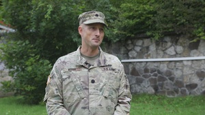 Lt. Col. Casey J. Nunn Conducts an Interview during Toxic Valley 25