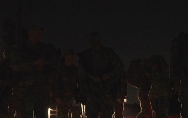 U.S. Army Drill Sergeant of the Year Competition Day 3 Ruck B-Roll