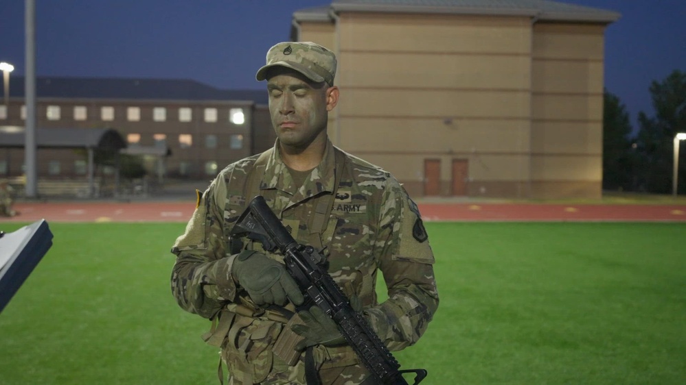 U.S. Army Drill Sergeant of the Year Competition Day 3 Tactical Lane B-Roll