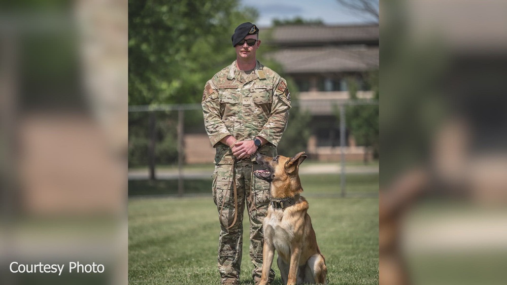 Military working dog handler turns setback into strength