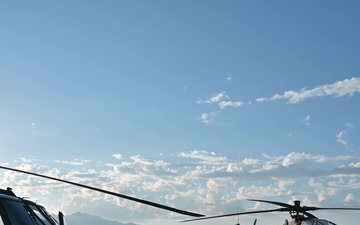B-Roll- Chamber West visits UTARNG Army Aviation Services Facility