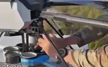 UAS munitions drop Trzebien Poland