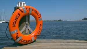 US Coast Guard Station New Orleans Underway B-Roll