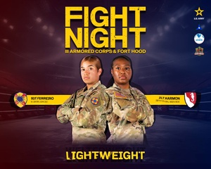 Fort Hood Fight Night: Return 2 the Ring Visual Assets