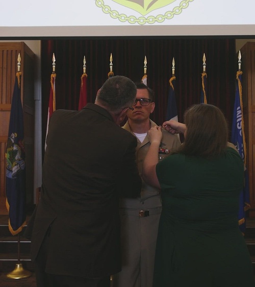 Reel: FY26 3rd MAW Chief Pinning Ceremony