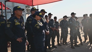U.S. 4th Fleet Damage Control Demonstration UNITAS 2025