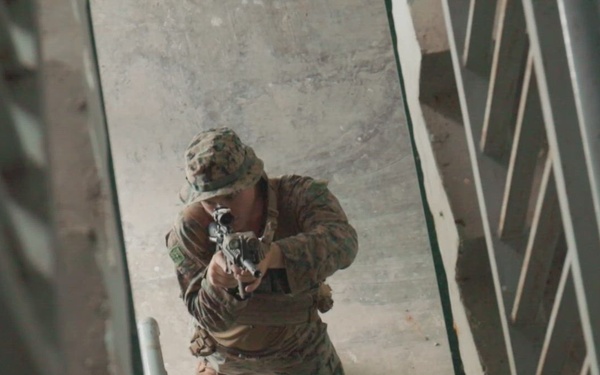 Super Garuda Shield 25 B-Roll: U.S., Dutch, Japanese forces conduct close quarter battle drills