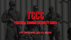 56th Fighter Wing EOD conduct TCCC training.