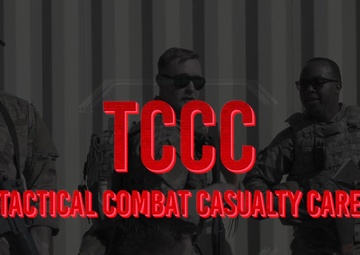 56th Fighter Wing EOD conduct TCCC training.