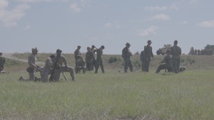 UNITAS 2025: (B-Roll) US Marines Conduct Machine Gun and Mortars Range with Spanish Marines