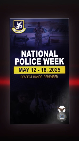 Luke AFB honors Police Week 2025.