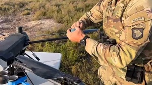 1 502 IN 2 MBCT 101 ABN DIV AASLT UAS munitions drop Trzebien Poland 13A