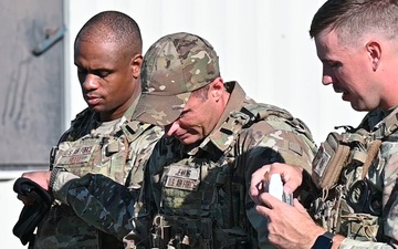 434th Security Forces Squadron shoot/move/communicate b-roll