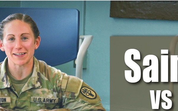 Saint the Scene-Stealer