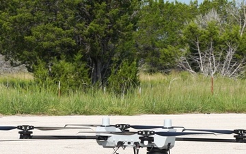 First Team trains on C100 drone