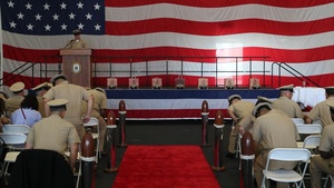 USS Tripoli Chiefs Receive Their Anchors
