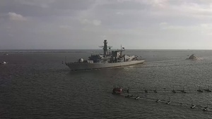 UNITAS 2025: Chilean Type 23 Duke Class Frigate CNS Almirante Cochrane (FF 05)