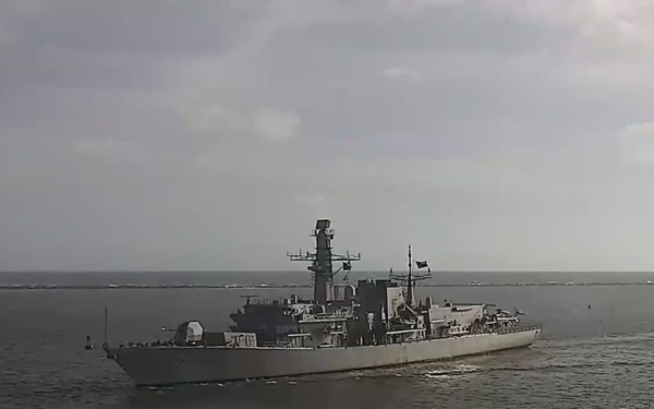 UNITAS 2025: Chilean Type 23 Duke Class Frigate CNS Almirante Cochrane (FF 05)