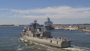UNITAS 2025:  Mexico participates with ARM Oaxaca (PO 161)