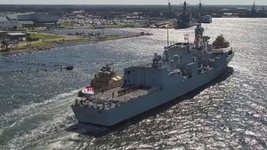 UNITAS 2025: Royal Canadian Navy Halifax-class frigate HMCS Charlottetown (FFH 339)