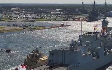 UNITAS 2025: Royal Canadian Navy Halifax-class frigate HMCS Charlottetown (FFH 339)