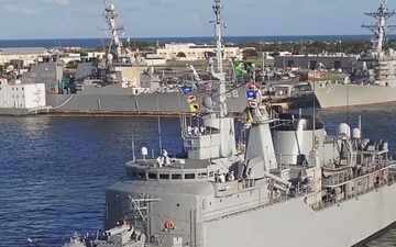 UNITAS 2025: Brazilian Navy frigate BNS Independencia (F-44)